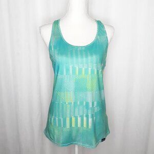 Patagonia Daily Capilene Baselayer Racerback Tank Blue & Yellow
